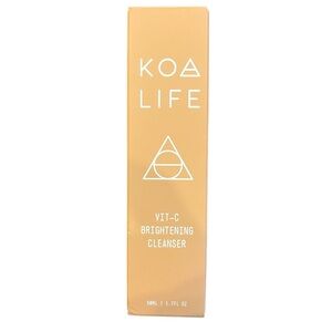KOA LIFE Vitamin C Vit-C Brightening Cleanser 1.7 FL OZ - NEW
